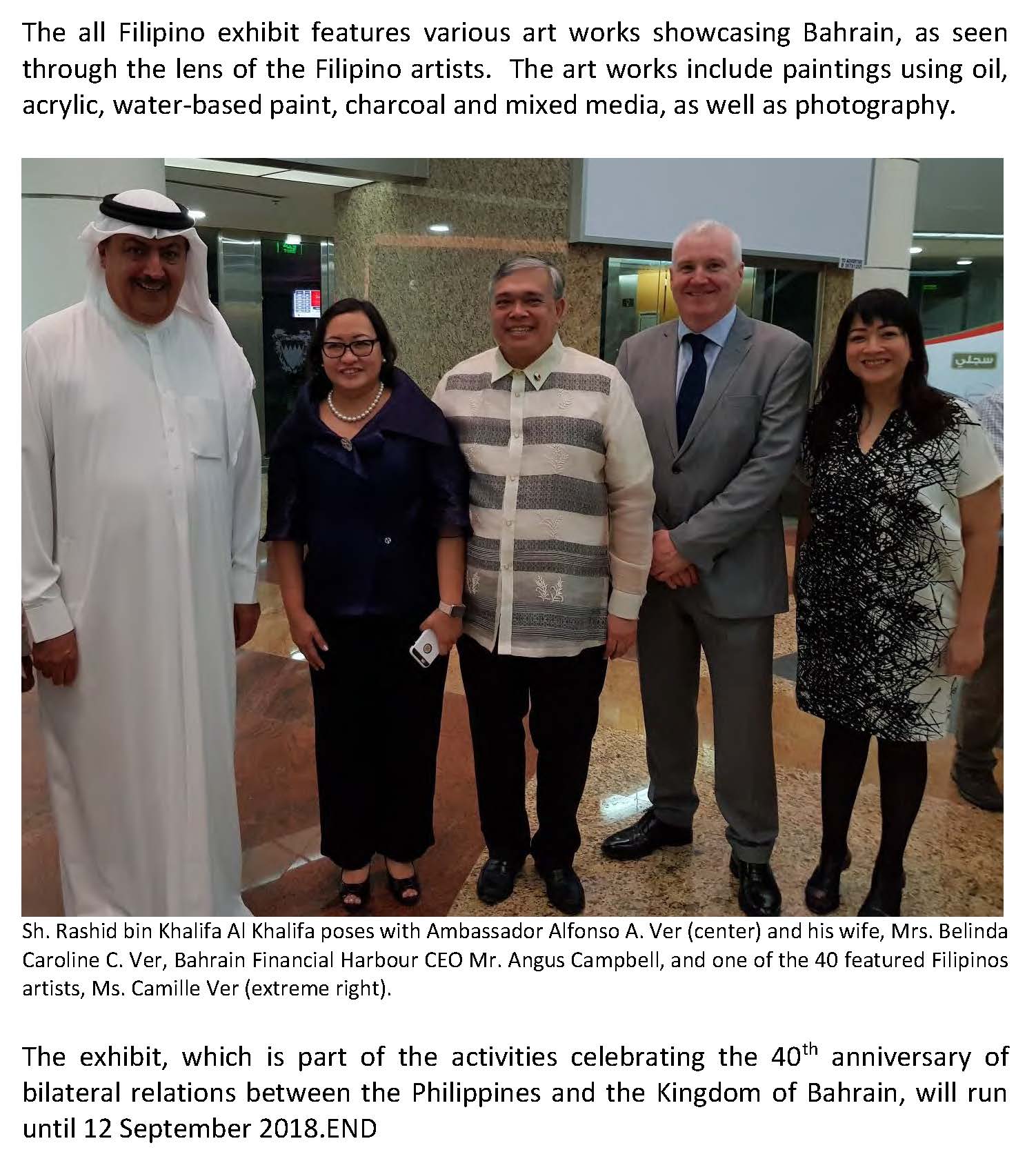 1 PR AAV 026 2018 Phil. Embassy holds Gala Night for the All Filipino Exhibit Bahrain Through Our Eyes Page 3
