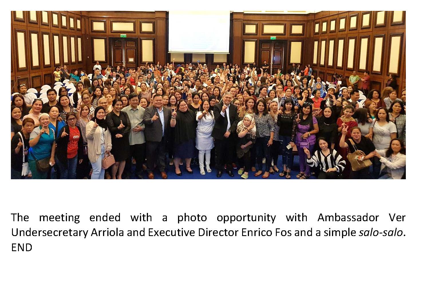 PR AAV 030 2019 PRESS RELEASE TOWN HALL MEETING WITH BENEFICIARIES OF THE FLEXI VISA FINANCIAL ASSISTANCE PROGRAM Page 3