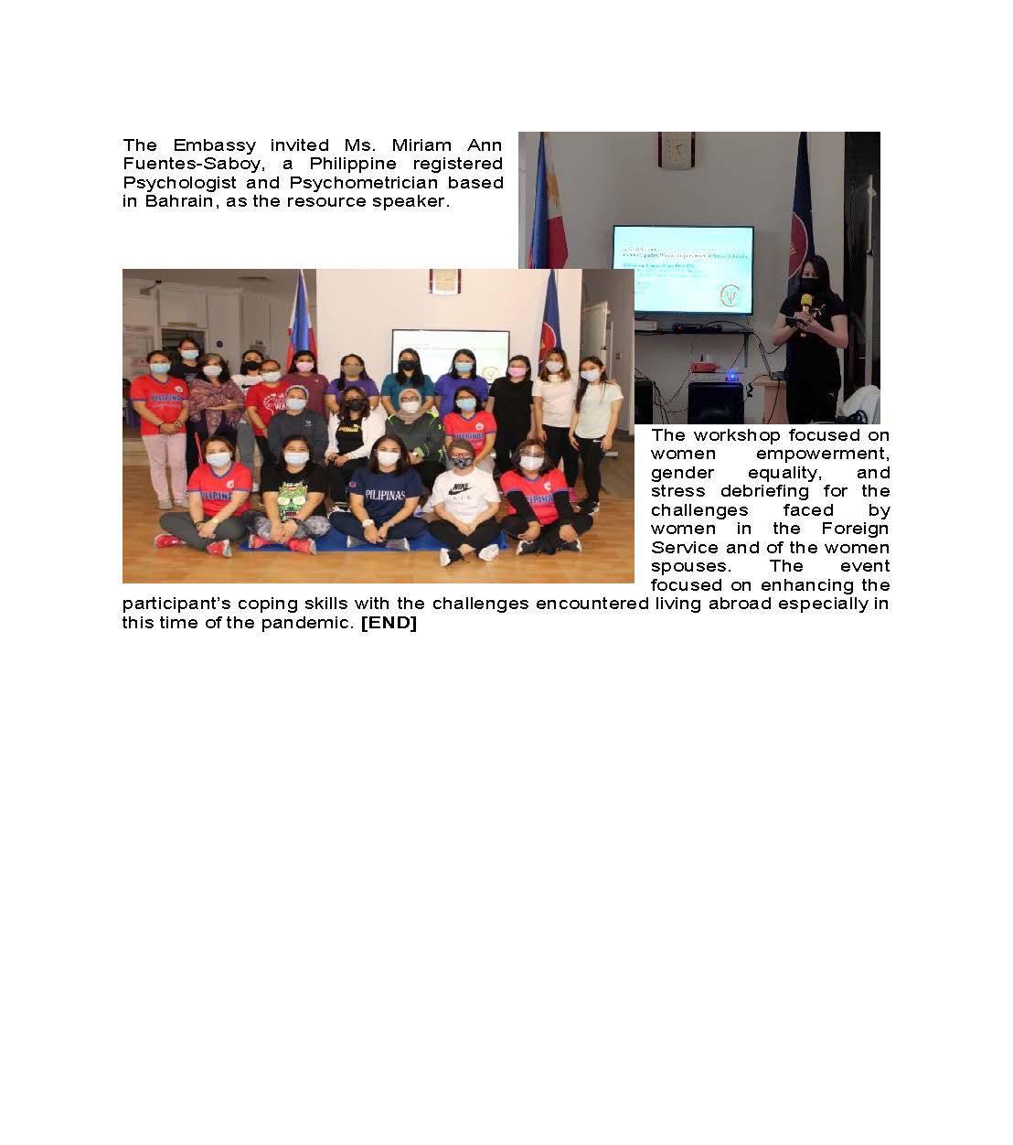 PR AAV 004 2021 WOMENS MONTH WORKSHOP 26 MARCH 2021 Page 2