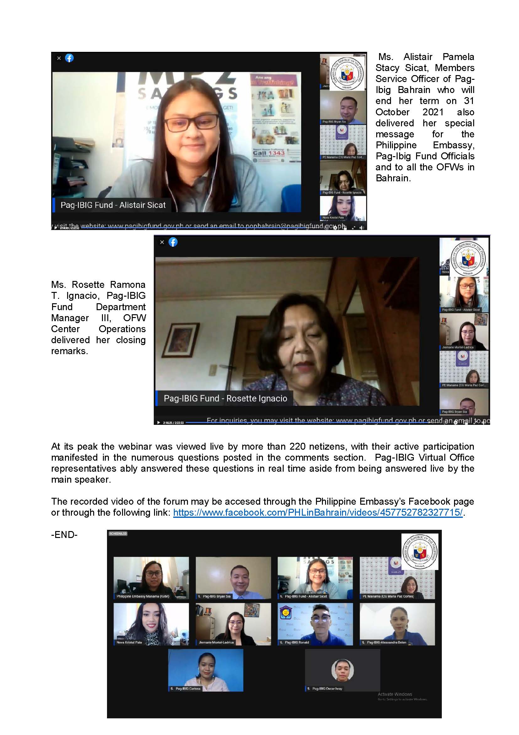 PR MPGC 031 2021 ONLINE FORUM ON PAG IBIG FUND BENEFITS Page 2