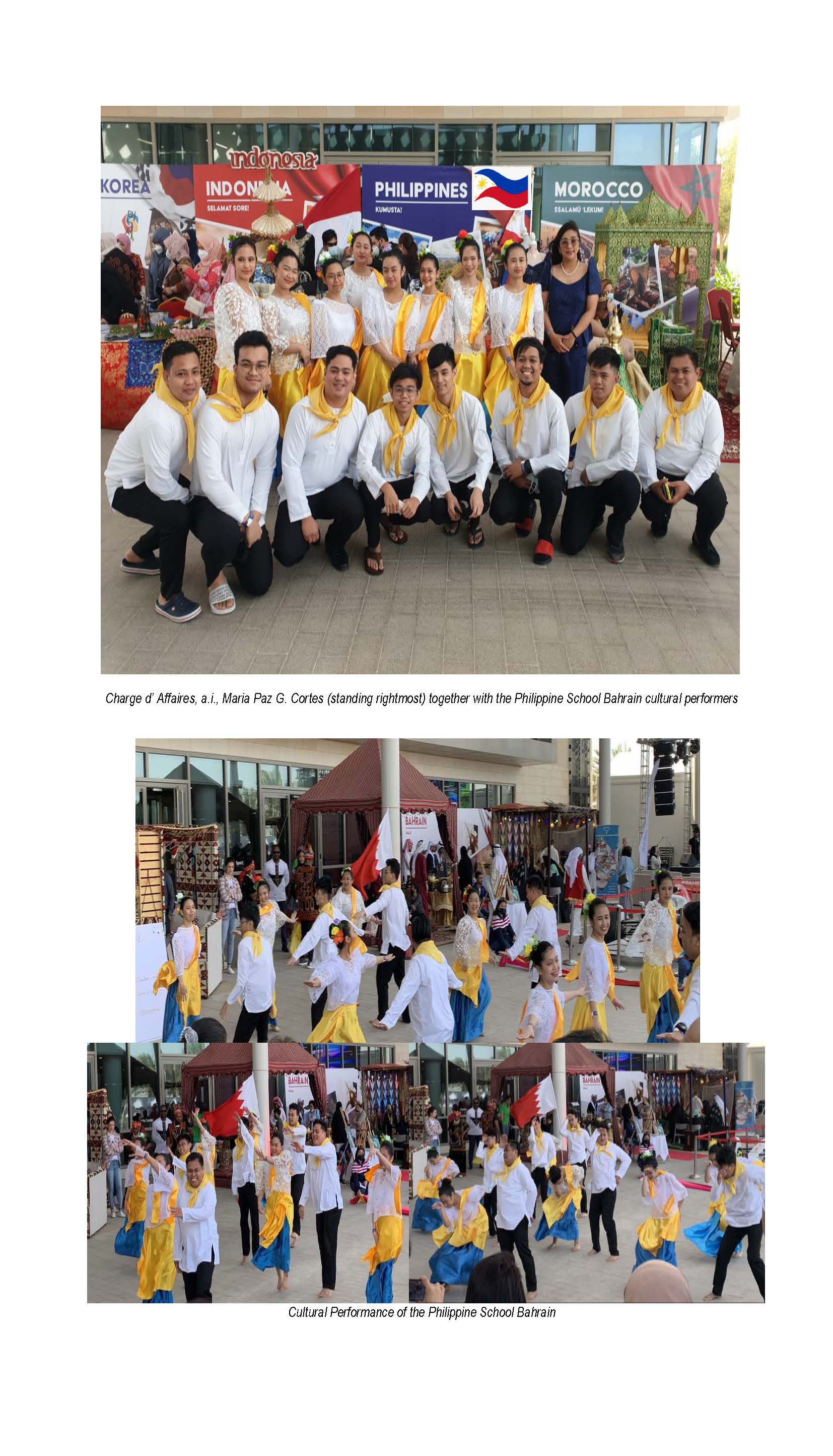 PR MPGC 28 2022 PHL EMBASSY SHOWCASES FILIPINO CULTURE AT THE 2022 AUBH INTERNATIONAL DAY Page 3