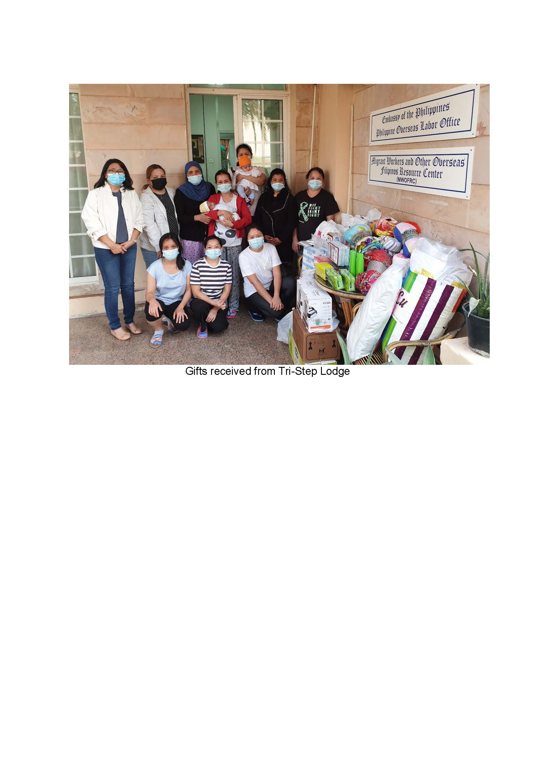 PR MPGC 6 2022 GIFT GIVING TO DISTRESSED FILIPINOS AT THE EMBASSYS MWOFRC Page 3
