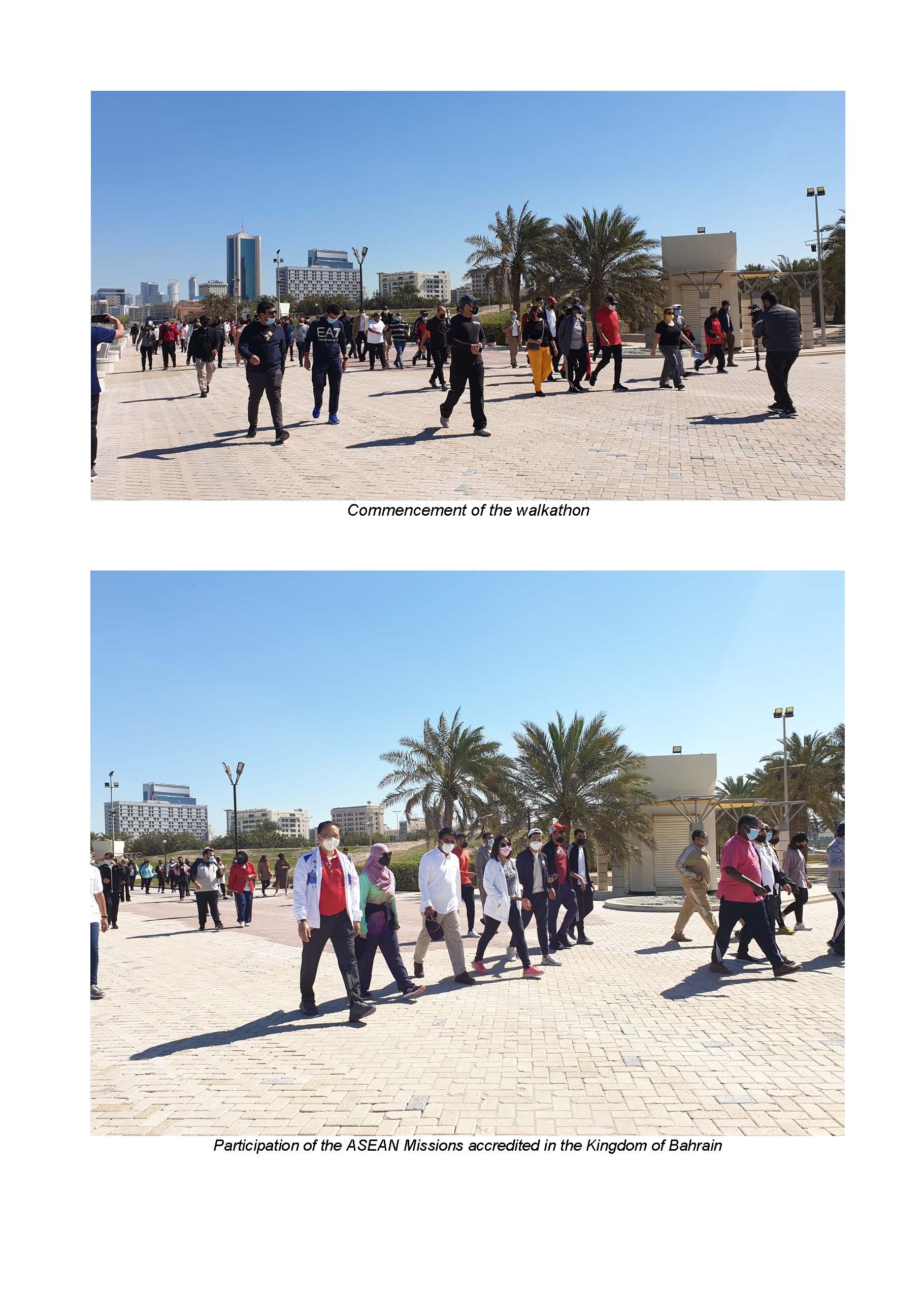 PR MPGC 9 2022 PHILIPPINE EMBASSY PARTICIPATES IN THE MOFA SPORTS DAY WALKATHON Page 2