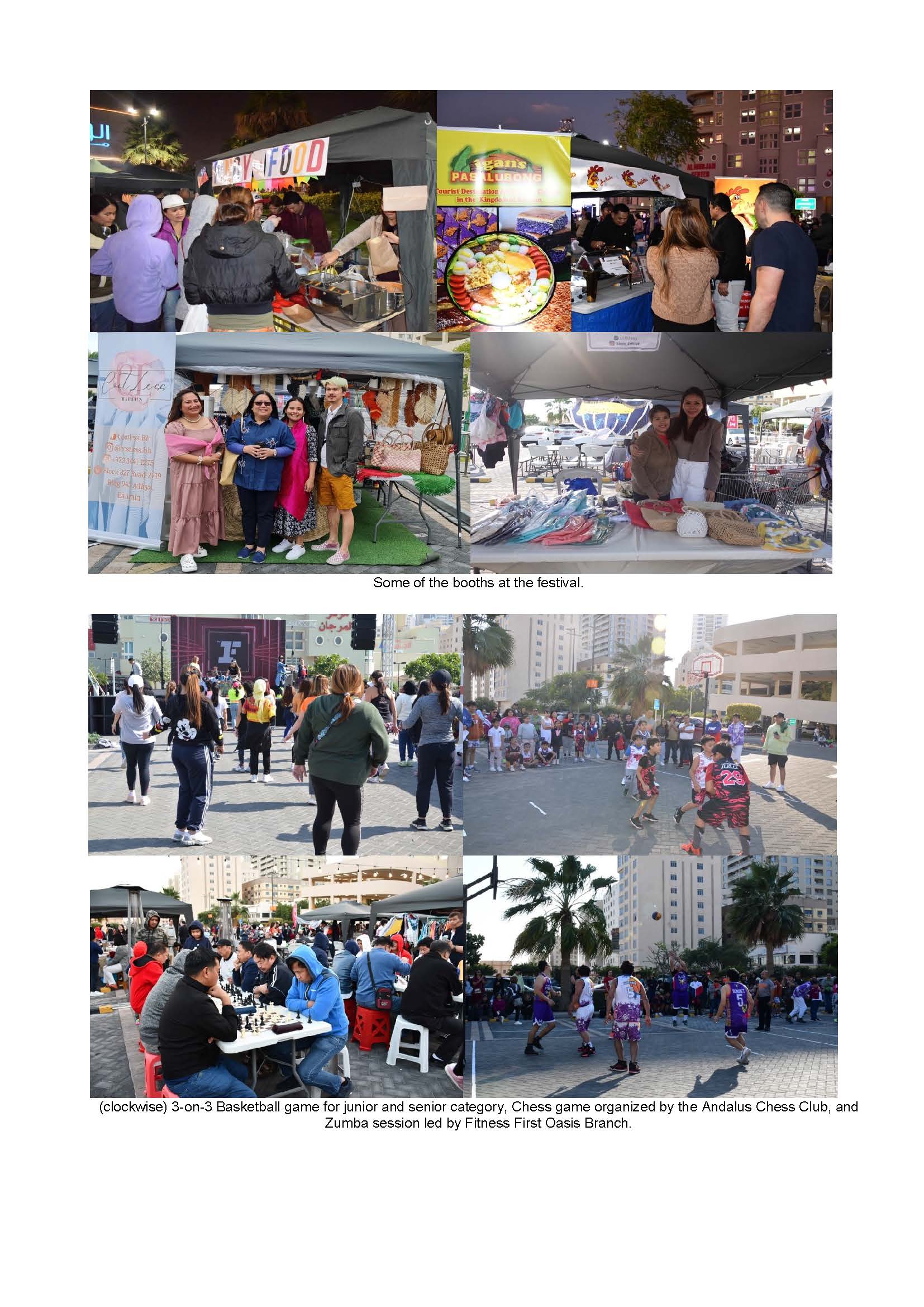 PR AJL 5 2023 PHL EMBASSY IN MANAMA KICKS OFF CELEBRATION OF 45TH ANNIVERSARY OF THE ESTABLISHMENT OF PHL BAHRAIN DIPLOMATIC RELATIONS THIS YEAR WITH A 3 DAY FESTIVAL Page 3