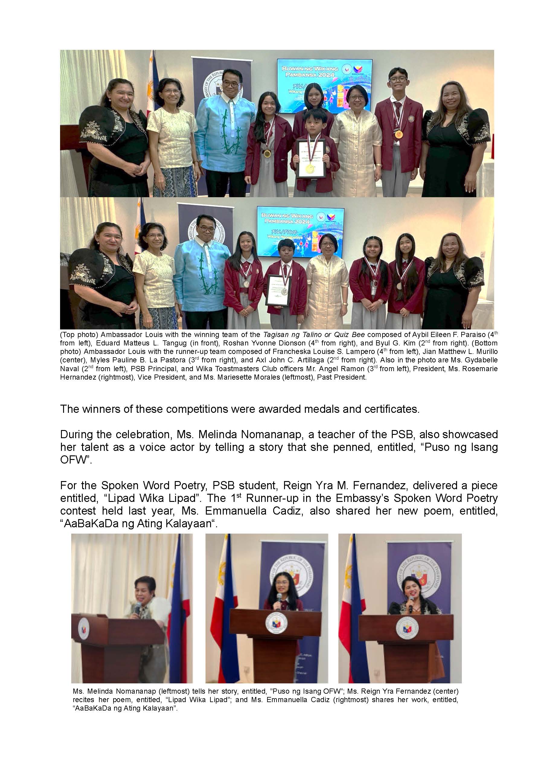 PR AJL 27 2024 PHL EMBASSY IN MANAMA BAHRAIN COLLA BORATES WITH WIKA TOASTMASTERS CLUB AND PHILIPPINE SCHOOL BAHRAIN IN CELEBRATING BUWAN NG WIKA 2024 Page 3