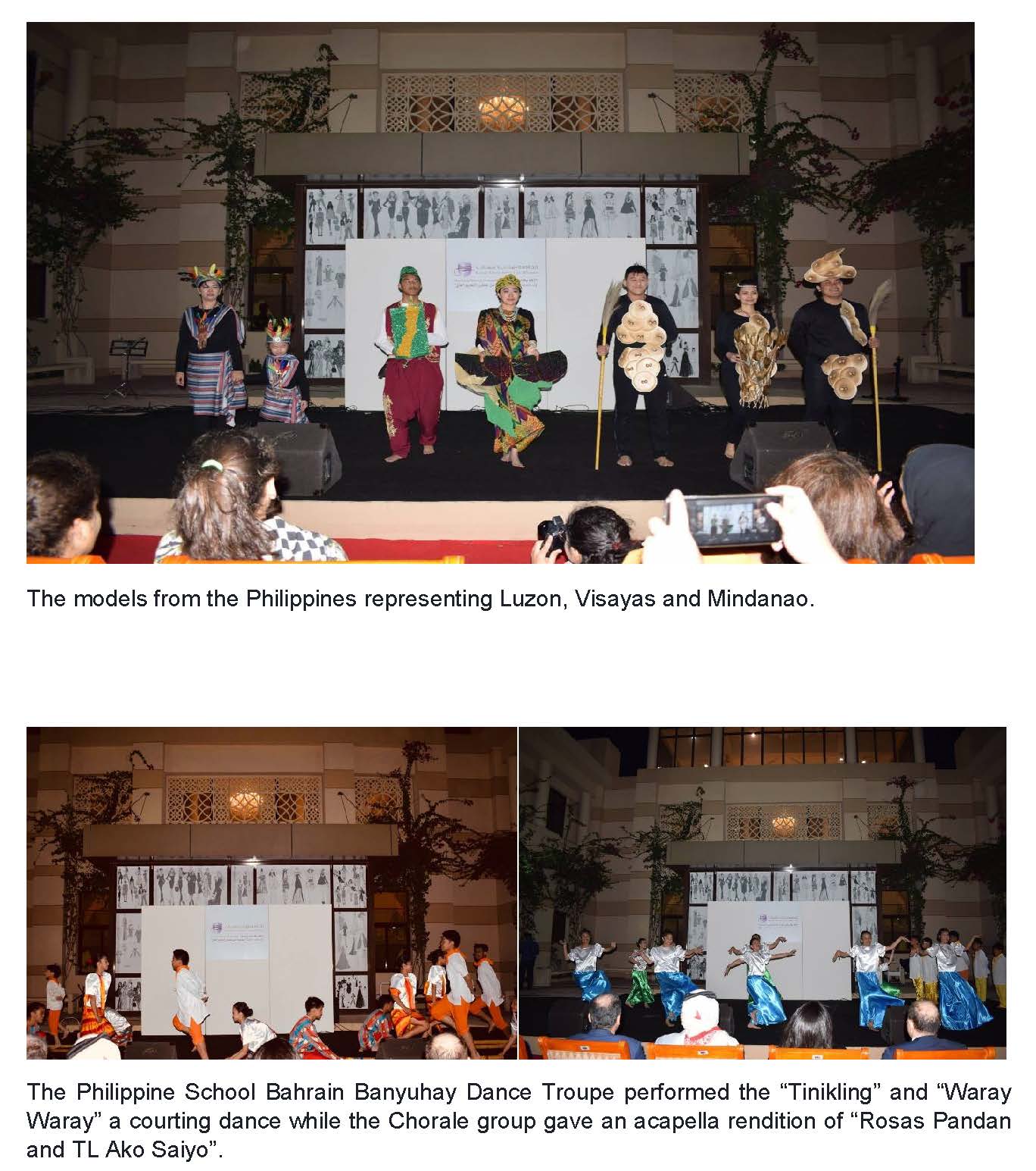 PR AAV 07 2019 PHILIPPINE EMBASSY IN MANAMA JOINS THE FIRST INTERNATIONAL CULTURAL FESTIVAL AT THE ROYAL UNIVERSITY FOR WOMEN Page 3